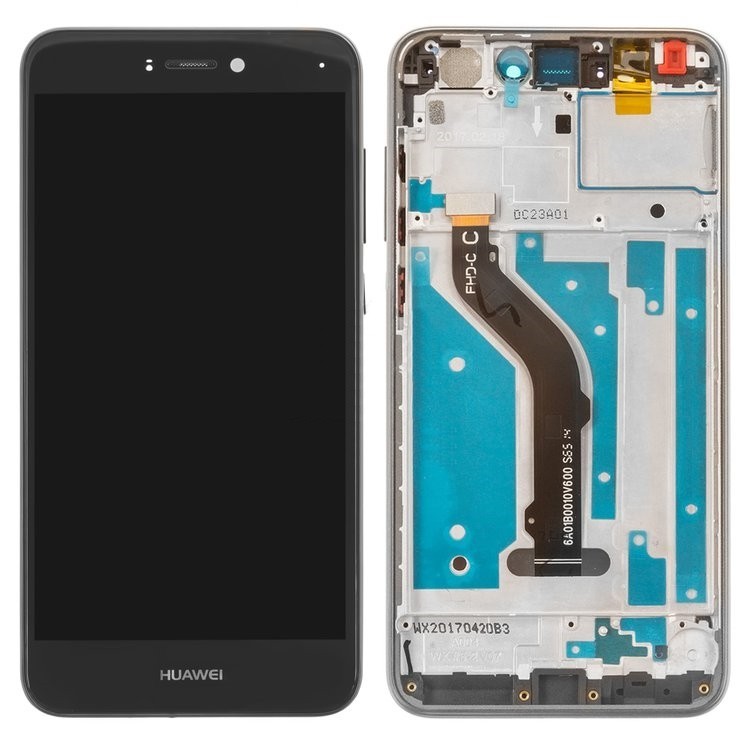 Дисплей для Huawei P8 Lite 2017 (PRA-L11), P9 Lite (2017), GR3 (2017) с сенсором (тачскрином) и рамкой черный
Дисплей для Huawei P8 Lite 2017 (PRA-L11), P9 Lite (2017), GR3 (2017) с сенсором (тачскрином) и рамкой черный
