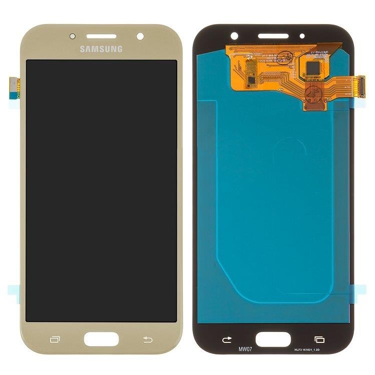 Дисплей для Samsung A720 Galaxy A7 (2017) с сенсором (тачскрином) золотистый, Gold Sand, OLED
Дисплей для Samsung A720 Galaxy A7 (2017) с сенсором (тачскрином) золотистый, Gold Sand, OLED