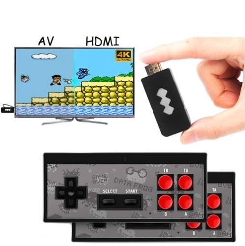 Игровая приставка консоль беспроводная HDMI Dendy NES 8бит 786игр Data Frog Y2 HD
Игровая приставка консоль беспроводная HDMI Dendy NES 8бит 786игр Data Frog Y2 HD