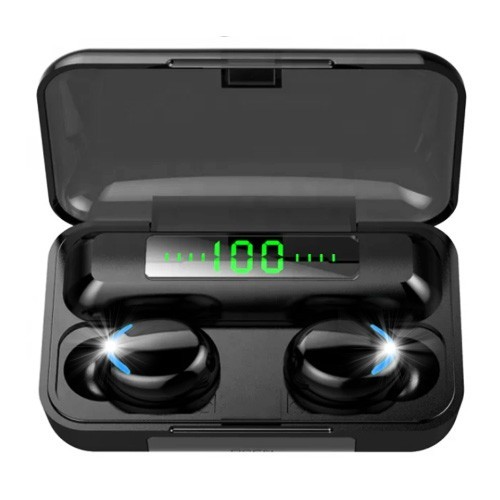 Беспроводные вакуумные наушники TWS F9 Bluetooth v5.1 Power bank, сенсорные, Черный
Беспроводные вакуумные наушники TWS F9 Bluetooth v5.1 Power bank, сенсорные, Черный