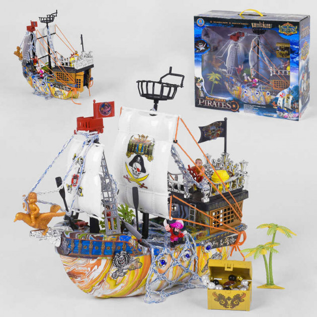 Корабель піратів скриня з скарбами і фігурки Bambi Ship Series PIRATES 0809 1 (bc-345136)
Корабель піратів скриня з скарбами і фігурки Bambi Ship Series PIRATES 0809 1 (bc-345136)
