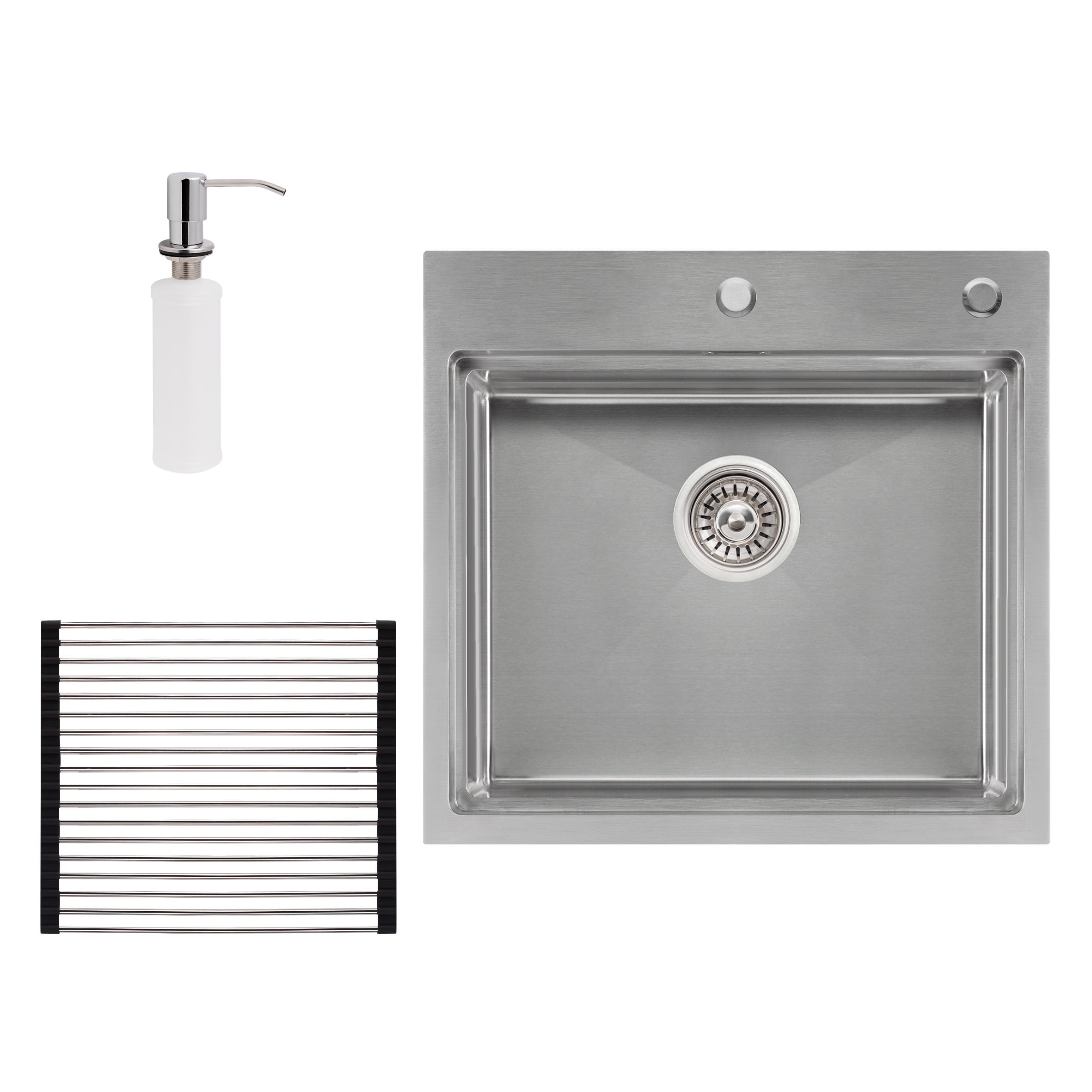 Набор 3 в 1 Qtap кухонная мойка DH5050 3.0/1.2 мм Satin + сушилка + дозатор для моющего средства
Набор 3 в 1 Qtap кухонная мойка DH5050 3.0/1.2 мм Satin + сушилка + дозатор для моющего средства