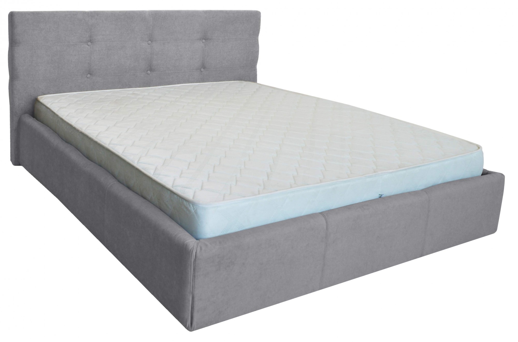 Кровать Manchester VIP 140 х 200 см Мисти Grey С дополнительной металлической цельносварной рамой Серая
Кровать Manchester VIP 140 х 200 см Мисти Grey С дополнительной металлической цельносварной рамой Серая