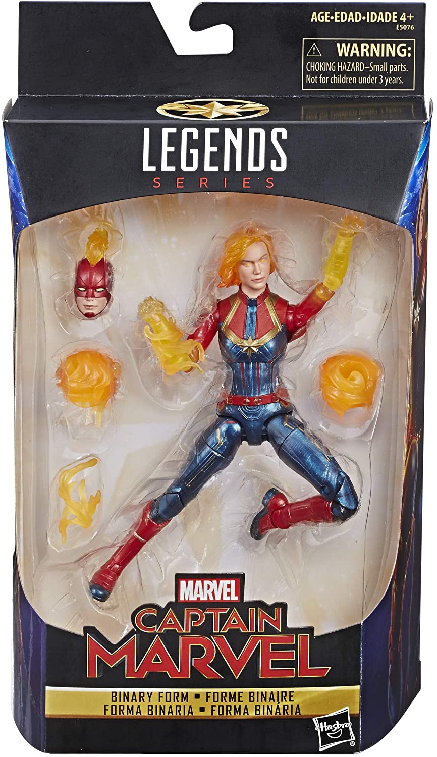 Фигурка Капитан Марвел Legends Series Capitan Marvel Binari Form Hasbro E5076
Фигурка Капитан Марвел Legends Series Capitan Marvel Binari Form Hasbro E5076