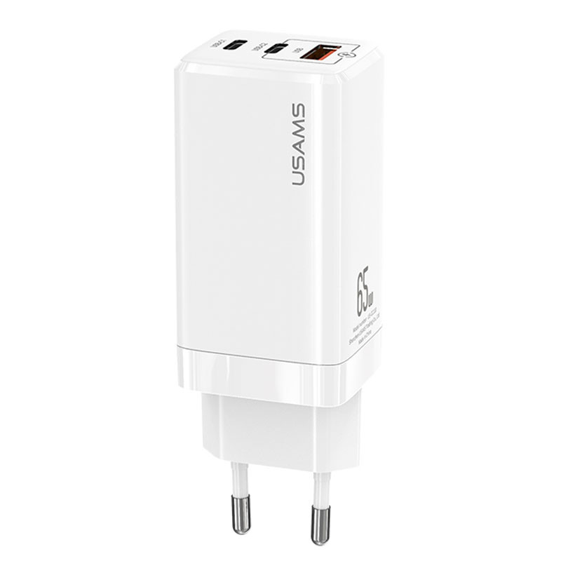 СЗУ Usams US-CC110 GaN Mini 65W (2Type-C/1USB QC)для Зарядные устройства Белый
СЗУ Usams US-CC110 GaN Mini 65W (2Type-C/1USB QC)для Зарядные устройства Белый