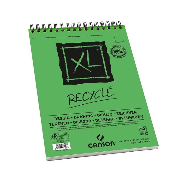 Canson альбом для эскизов, на спирали XL Recycled album spiral-bound 160 г/р, A4 (50) (0777-128)
Canson альбом для эскизов, на спирали XL Recycled album spiral-bound 160 г/р, A4 (50) (0777-128)