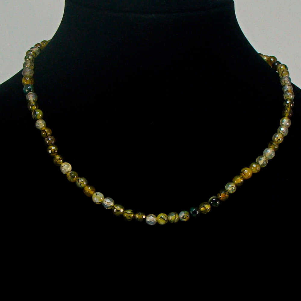 Бусы из агата (6 мм), fazS0132
Бусы из агата (6 мм), fazS0132