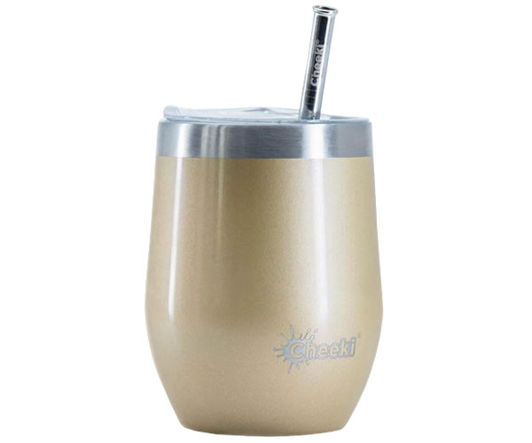 Бокал для напитков Cheeki со стальной трубочкой Insulated Wine Tumbler Soft Gold 320 мл
Бокал для напитков Cheeki со стальной трубочкой Insulated Wine Tumbler Soft Gold 320 мл