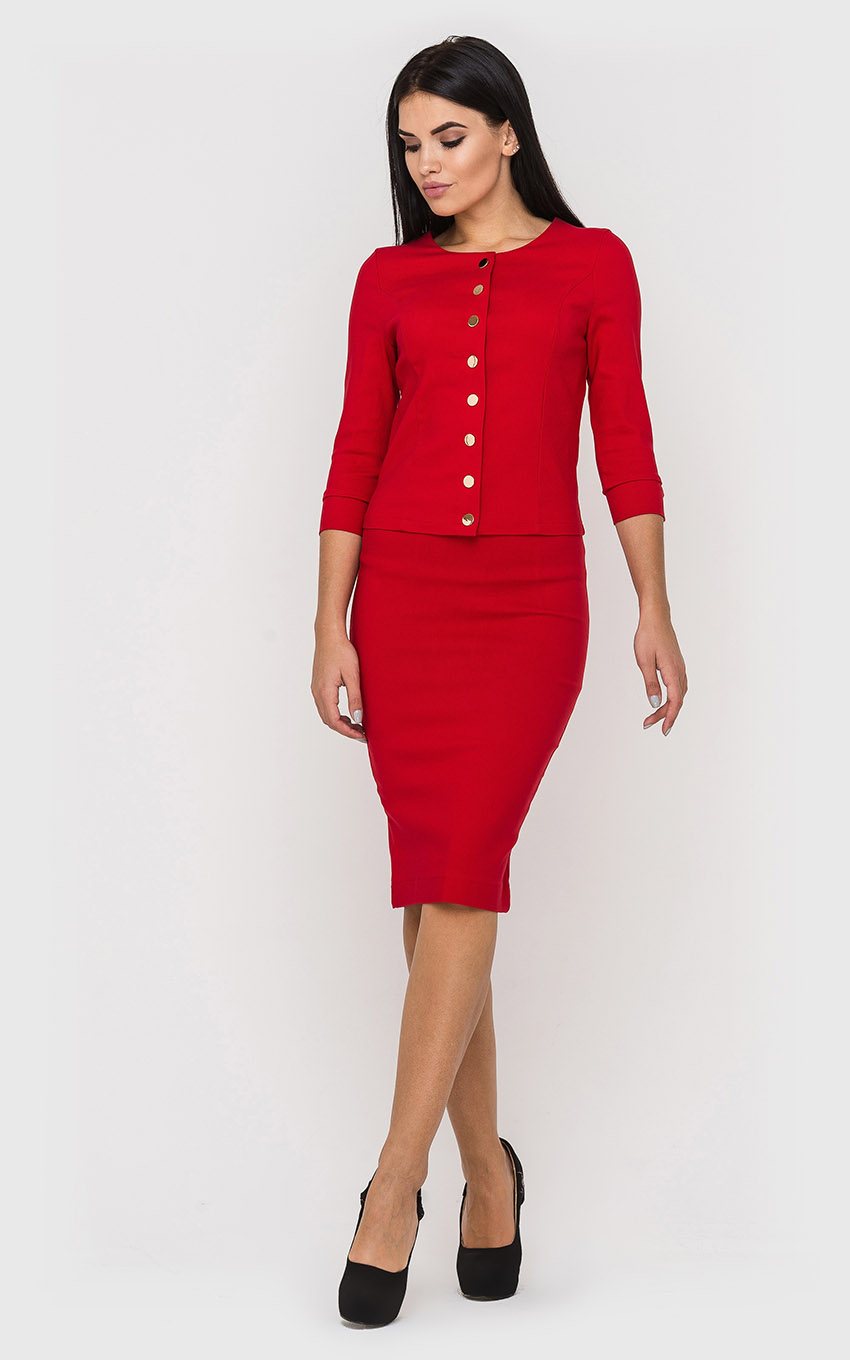 Fashions • Костюм с юбкои Мира Fashions красный (3754, Fashions • Костюм с юбкои Мира Fashions S красный (3754)
Fashions • Костюм с юбкои Мира Fashions красный (3754, Fashions • Костюм с юбкои Мира Fashions S красный (3754)