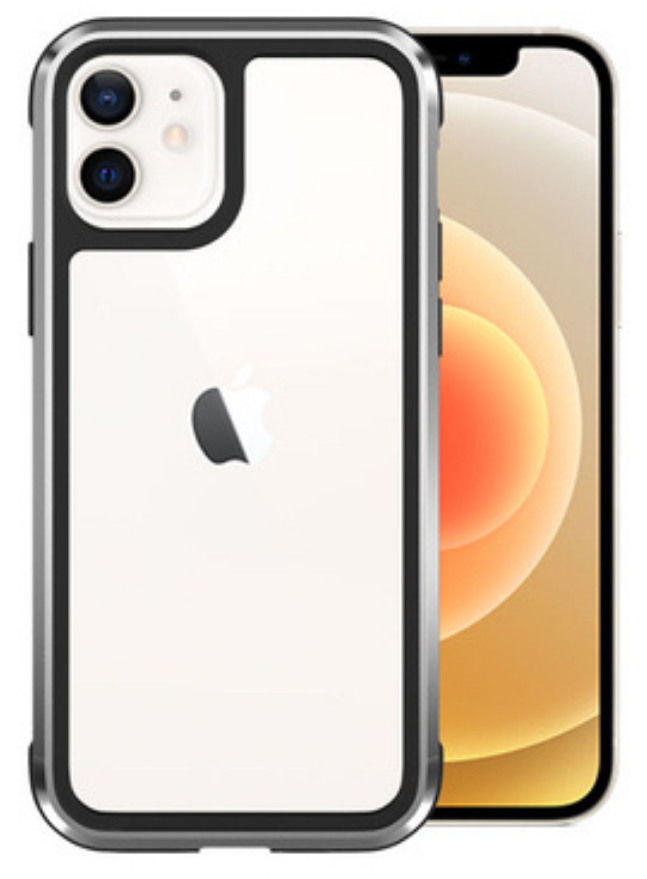 Противоударный чехол WIWU Defense Armor (PC+TPU+METAL) for iPhone 12 Pro Max - Gray
Противоударный чехол WIWU Defense Armor (PC+TPU+METAL) for iPhone 12 Pro Max - Gray