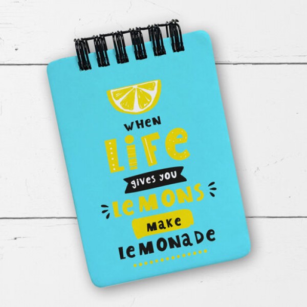 Блокнот на пружине перекидной в линию Baby When life gives you lemons make lemonade Present блокнтот на пружине перекидной в линию A7 с принтом
Блокнот на пружине перекидной в линию Baby When life gives you lemons make lemonade Present блокнтот на пружине перекидной в линию A7 с принтом