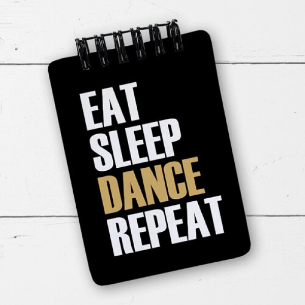 Блокнот на пружине перекидной в линию Baby Eat sleep dance repeat Present блокнтот на пружине перекидной в линию A7 с принтом
Блокнот на пружине перекидной в линию Baby Eat sleep dance repeat Present блокнтот на пружине перекидной в линию A7 с принтом