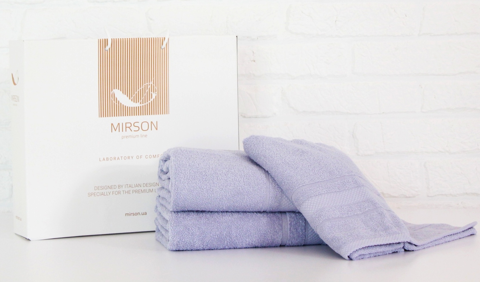 Набор полотенец MirSon 5077 Elite SoftNes Lavender 50x90 см + 70x140 см + 100x150 см - 3 шт Сиреневый италия, махра
Набор полотенец MirSon 5077 Elite SoftNes Lavender 50x90 см + 70x140 см + 100x150 см - 3 шт Сиреневый италия, махра