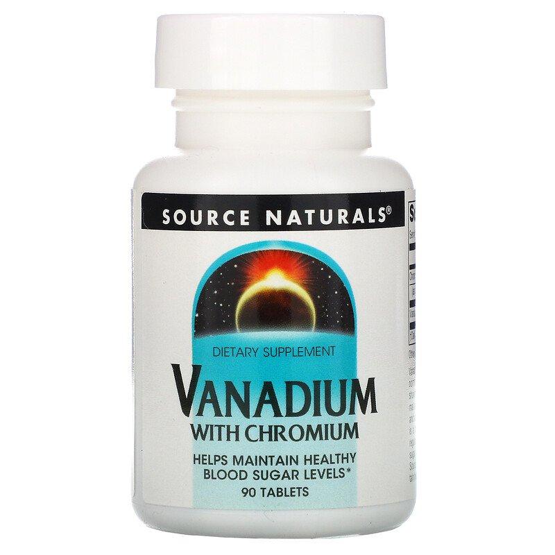 Ванадий и Хром Source Naturals Vanadium with Chromium для поддержания уровня сахара и холестерина 90 таблеток
Ванадий и Хром Source Naturals Vanadium with Chromium для поддержания уровня сахара и холестерина 90 таблеток