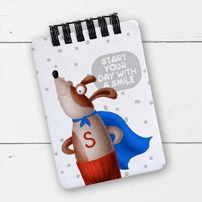 Блокнот на пружине перекидной в линию Baby Start your day with a smile А7 Present блокнтот на пружине перекидной в линию A7 с принтом
Блокнот на пружине перекидной в линию Baby Start your day with a smile А7 Present блокнтот на пружине перекидной в линию A7 с принтом