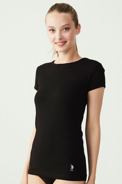 Женская футболка U.S. Polo ASSN 66002 черная, Женская футболка U.S. Polo ASSN 66002 черная 44/2XL 
Женская футболка U.S. Polo ASSN 66002 черная, Женская футболка U.S. Polo ASSN 66002 черная 44/2XL