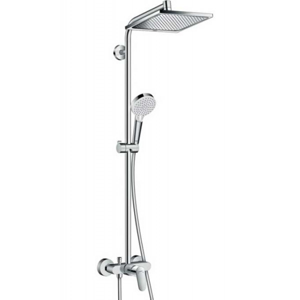Душевая система Hansgrohe Crometta E 240 1jet Showerpipe с однорычажным смесителем 27284000
Душевая система Hansgrohe Crometta E 240 1jet Showerpipe с однорычажным смесителем 27284000
