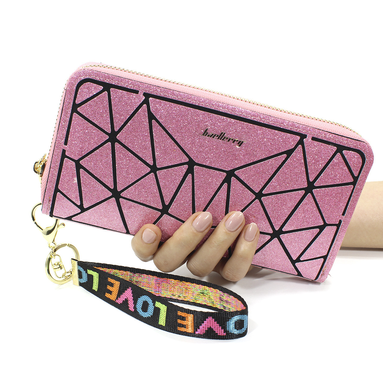Женский кошелек Baellerry N2823 Pink портмоне для хранения денег карточек монет на змейке (K/OPT2-4196-11891)
Женский кошелек Baellerry N2823 Pink портмоне для хранения денег карточек монет на змейке (K/OPT2-4196-11891)