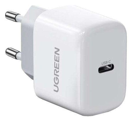 Сетевое зарядное устройство Ugreen CD241 Mini PD 20W Fast Charger White (UGR-10220)
Сетевое зарядное устройство Ugreen CD241 Mini PD 20W Fast Charger White (UGR-10220)