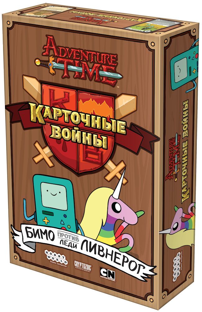 Настольная игра Hobby World Время приключений: Карточные войны. Бимо против Леди Ливнерог (1659) (4620011816597)
Настольная игра Hobby World Время приключений: Карточные войны. Бимо против Леди Ливнерог (1659) (4620011816597)