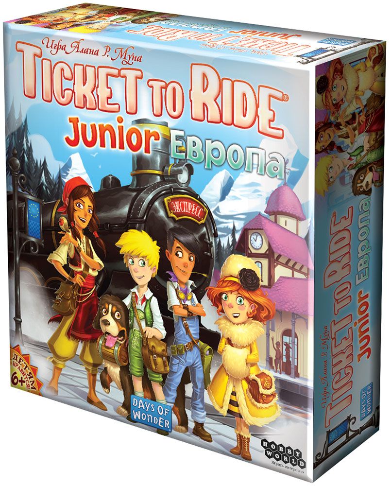 Настольная игра Hobby World Ticket to Ride Junior: Европа (1867) (4620011818676)
Настольная игра Hobby World Ticket to Ride Junior: Европа (1867) (4620011818676)