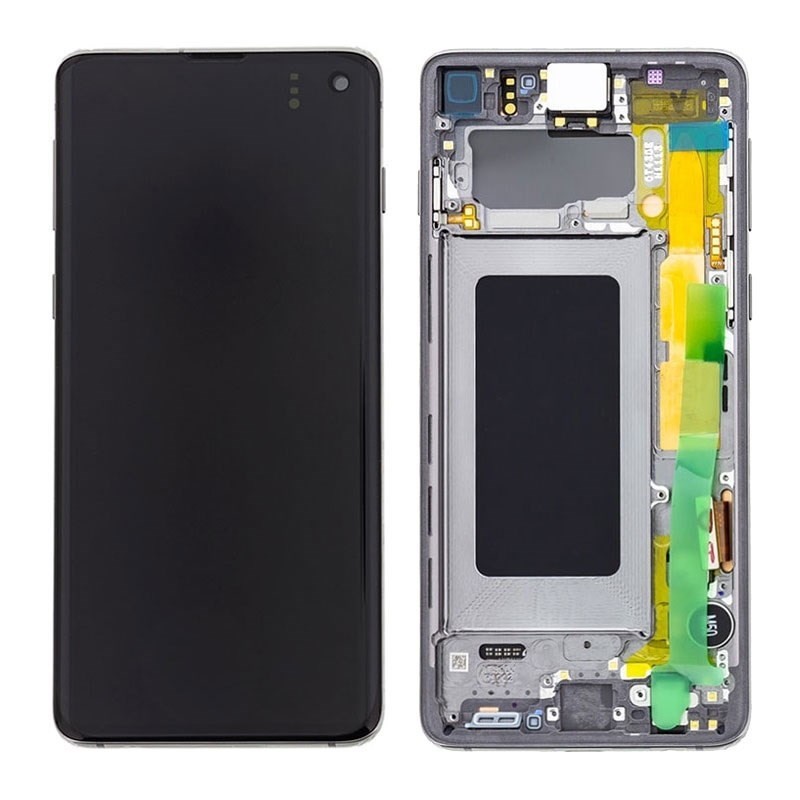 Дисплейный модуль для Samsung G973F Galaxy S10 Prism с рамкой черный (GH82-18850A) Оригинал
Дисплейный модуль для Samsung G973F Galaxy S10 Prism с рамкой черный (GH82-18850A) Оригинал