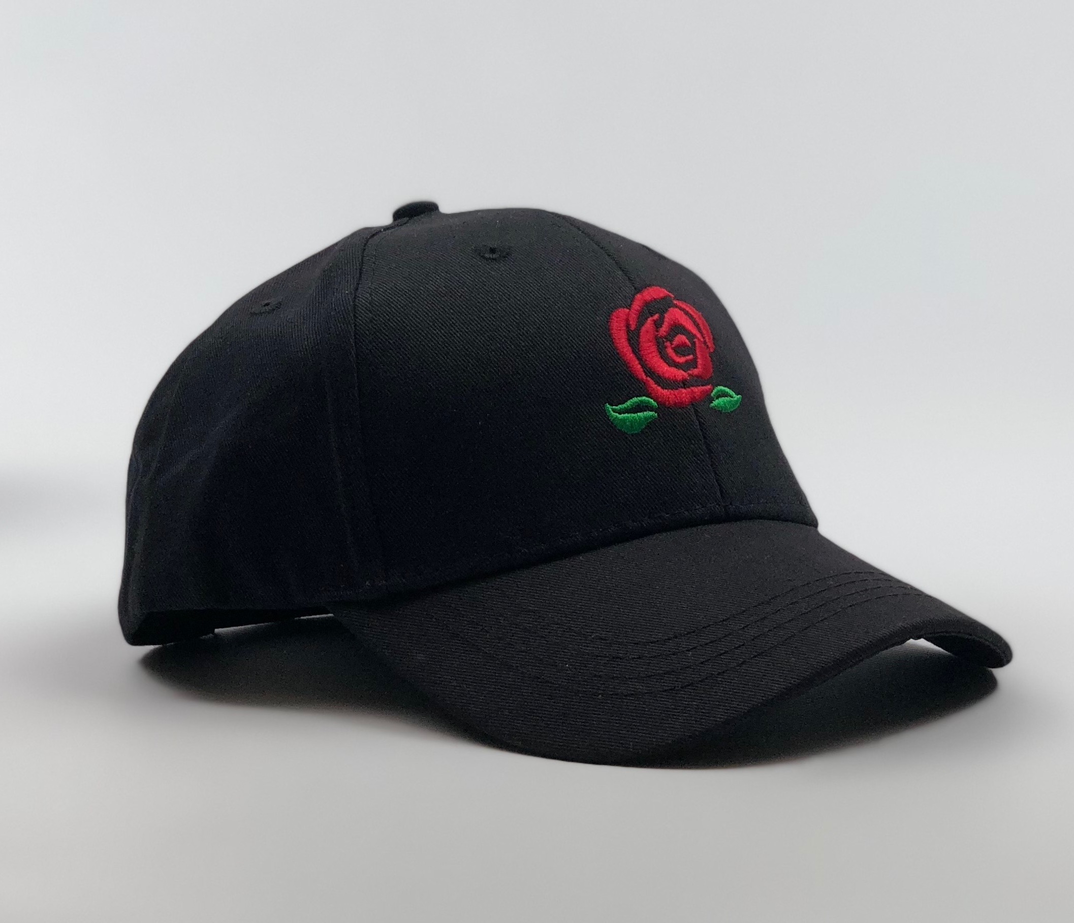 Кепка Бейсболка Мужская Женская City-A Big Rose с Розой Черная 
Кепка Бейсболка Мужская Женская City-A Big Rose с Розой Черная
