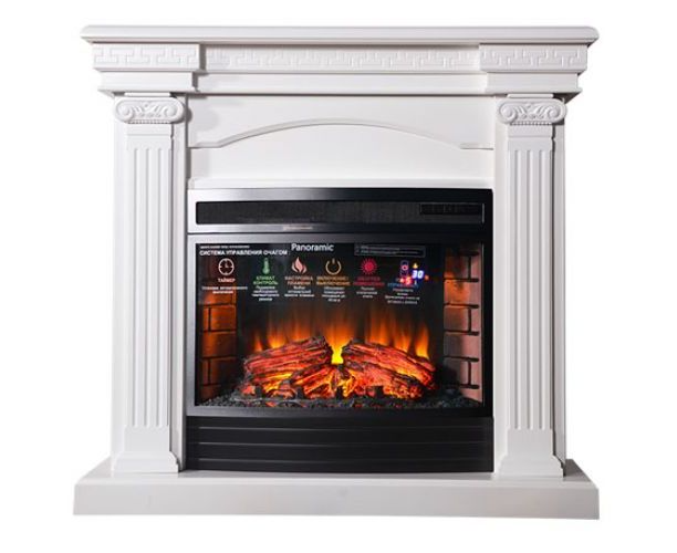 Фронтальный каминокомплект Fireplace Олимп Белый эффект живого пламени со звуком и обогревом
Фронтальный каминокомплект Fireplace Олимп Белый эффект живого пламени со звуком и обогревом