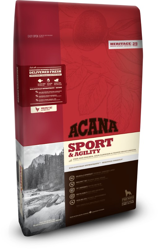 Сухой корм ACANA Акана Sport and Agility для взрослых собак всех пород с повышенной физической активностью 17 кг
Сухой корм ACANA Акана Sport and Agility для взрослых собак всех пород с повышенной физической активностью 17 кг