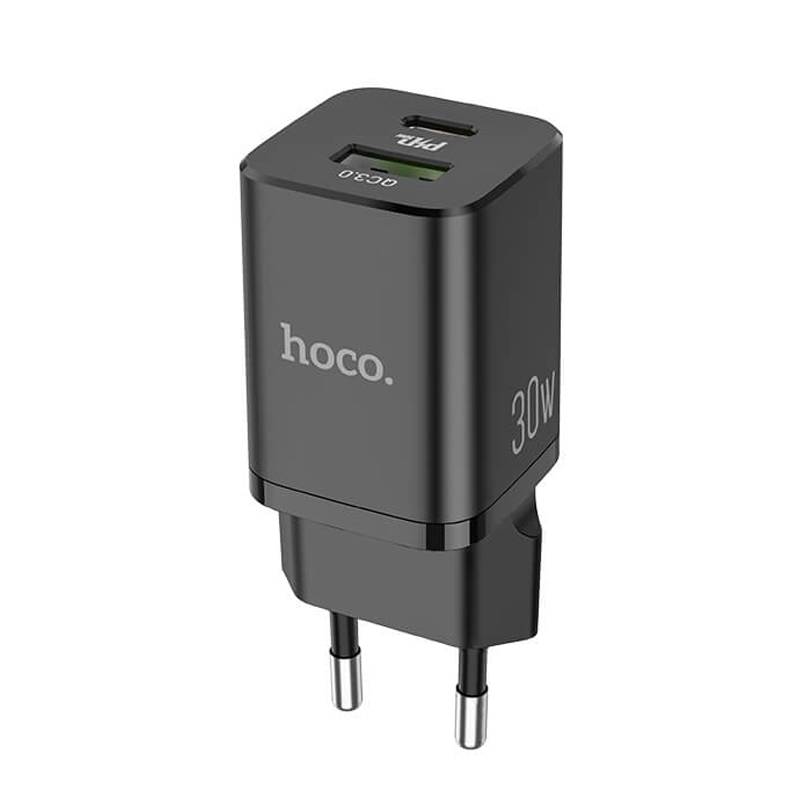 Сетевое зарядное устройство HOCO Bright charger N13 |1USB/1Type-C, QC/PD, 20W, 3A|
Сетевое зарядное устройство HOCO Bright charger N13 |1USB/1Type-C, QC/PD, 20W, 3A|