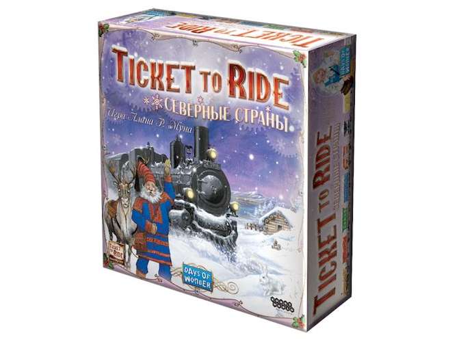 Настольная игра Hobby World Билет на поезд: Северные страны (Ticket to Ride: Nordic Countries) (рус.) (1702)
Настольная игра Hobby World Билет на поезд: Северные страны (Ticket to Ride: Nordic Countries) (рус.) (1702)