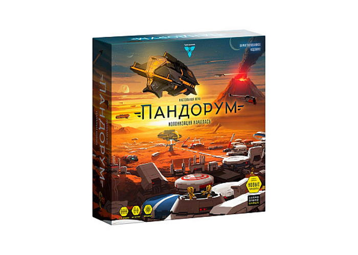 Настольная игра Cosmodrome Games Пандорум (Pandorum) (52029) 
Настольная игра Cosmodrome Games Пандорум (Pandorum) (52029)