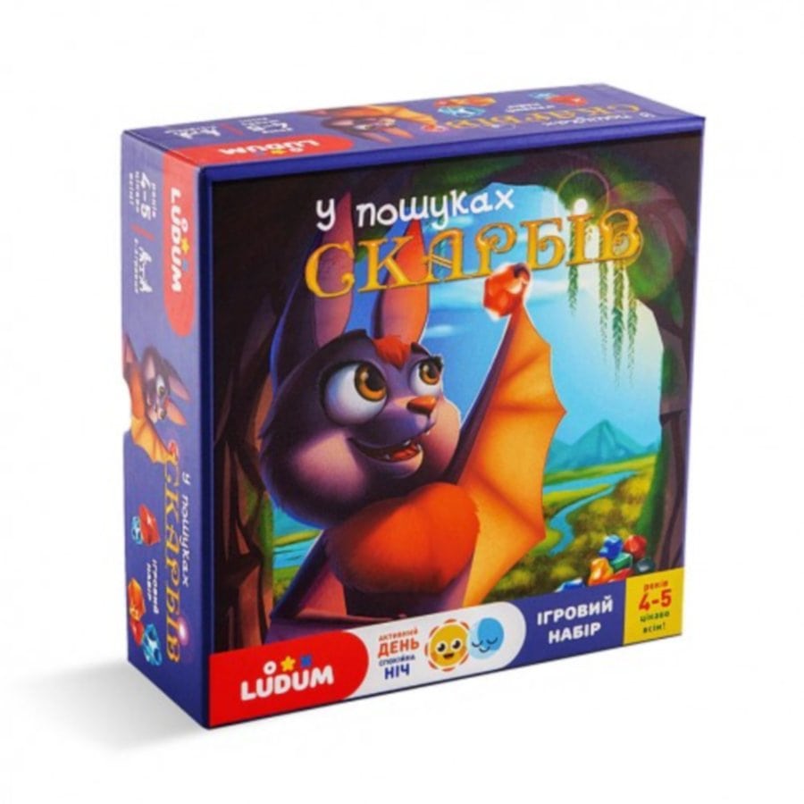Настольная игра Ludum В поисках сокровищ (У пошуках скарбів) (укр.) (LD1046-55)
Настольная игра Ludum В поисках сокровищ (У пошуках скарбів) (укр.) (LD1046-55)