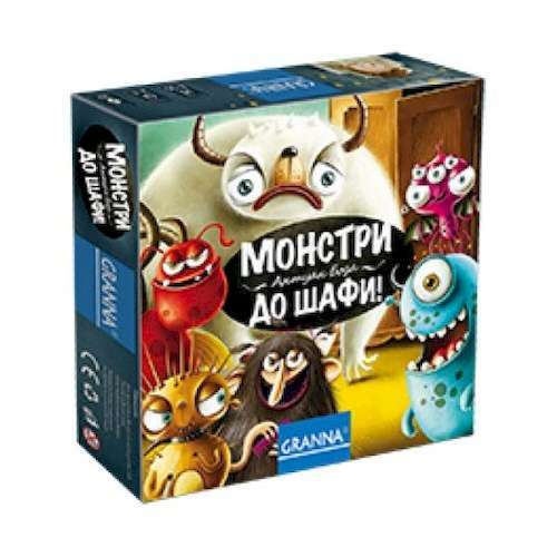 Настольная игра Granna Монстры, марш в шкаф! (Монстри, до шафи!, Monster Chase!) (81770)
Настольная игра Granna Монстры, марш в шкаф! (Монстри, до шафи!, Monster Chase!) (81770)