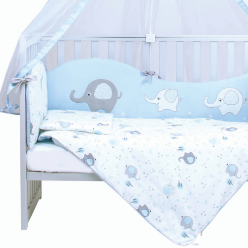 Сменный постельный комплект Baby Veres Elephant family blue для кроватки 120х60 см
Сменный постельный комплект Baby Veres Elephant family blue для кроватки 120х60 см