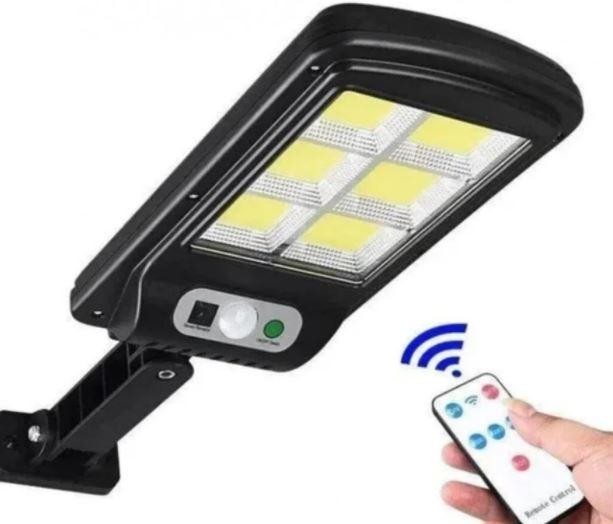 Уличный LED фонарь с датчиком движения на солнечной батарее и пультом Solar черный
Уличный LED фонарь с датчиком движения на солнечной батарее и пультом Solar черный