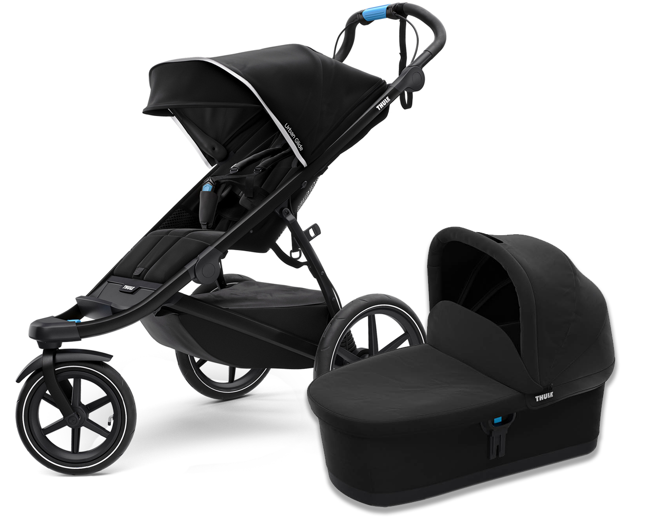 Детская коляска с люлькой Thule Urban Glide 2 (Black on Black) (TH 10101923-20110748)
Детская коляска с люлькой Thule Urban Glide 2 (Black on Black) (TH 10101923-20110748)