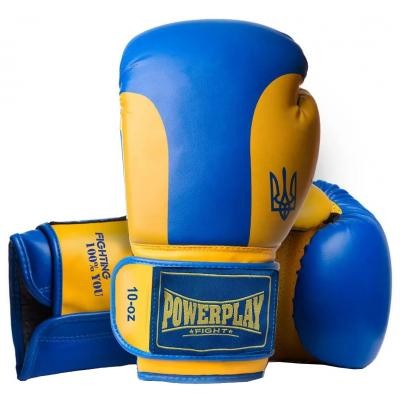Боксерские перчатки PowerPlay 3021 Ukraine 8oz Blue/Yellow (PP_3021_8oz_Blue-Yellow)
Боксерские перчатки PowerPlay 3021 Ukraine 8oz Blue/Yellow (PP_3021_8oz_Blue-Yellow)