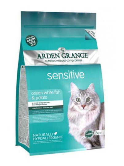 Сухой корм для кошек Arden Grange Sensitive беззерновой для взрослых всех пород с океанической рыбой и картофелем 2 кг
Сухой корм для кошек Arden Grange Sensitive беззерновой для взрослых всех пород с океанической рыбой и картофелем 2 кг