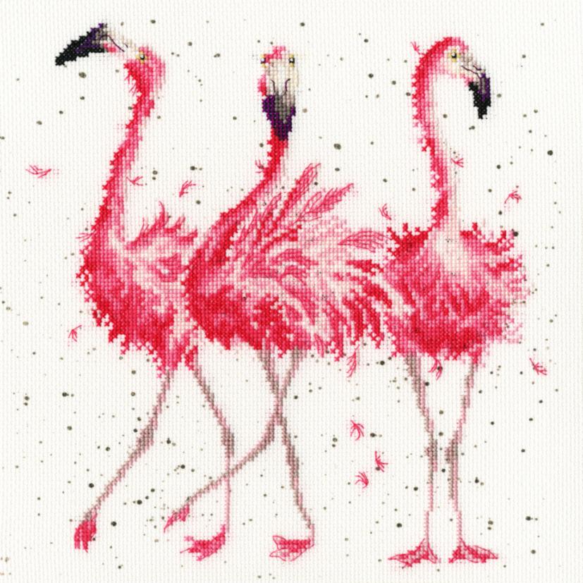 Набор для вышивания крестом Pink Ladies Розовые фламинго XHD24 Bothy Threads
Набор для вышивания крестом Pink Ladies Розовые фламинго XHD24 Bothy Threads
