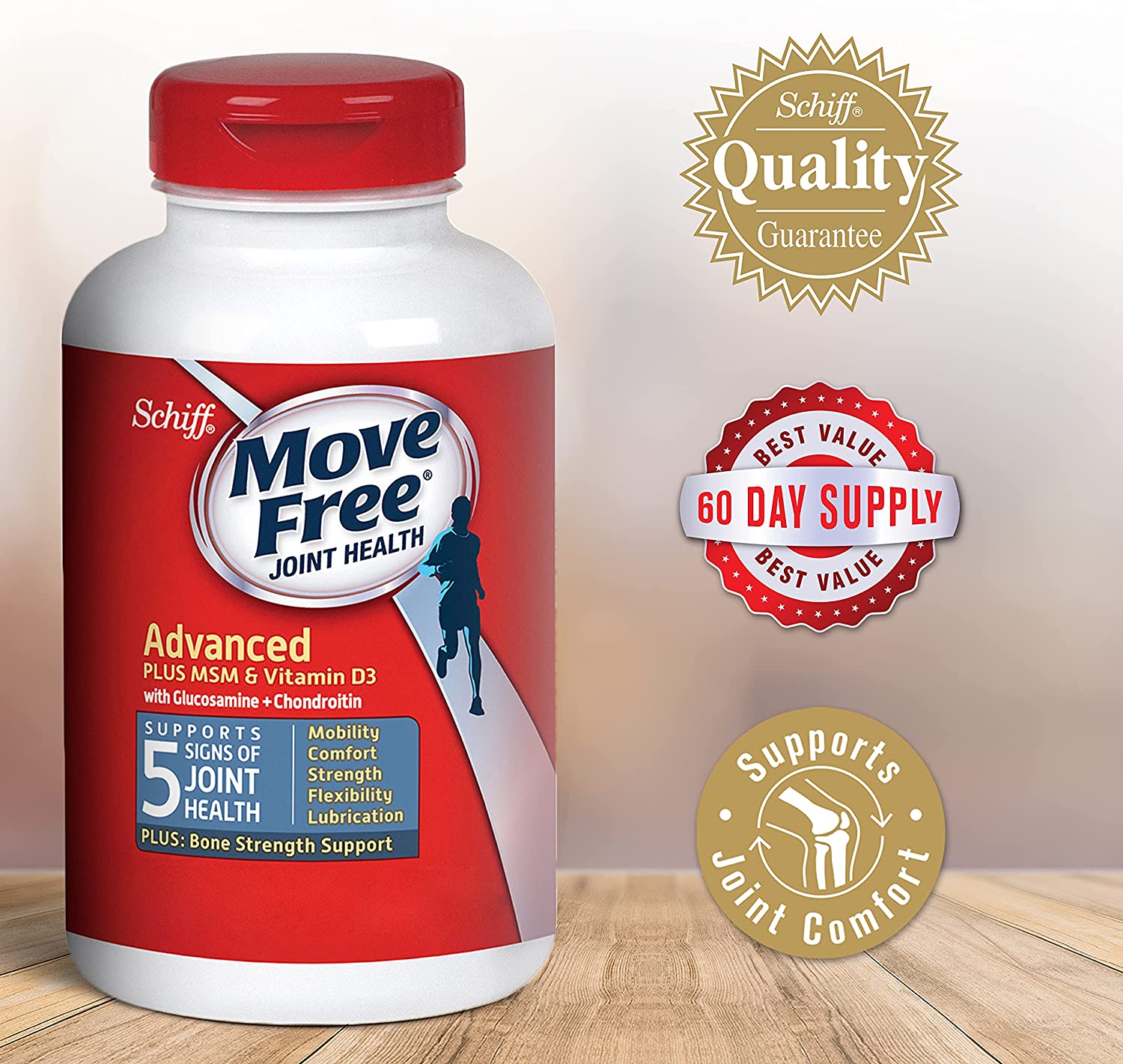 Хондропротектор Schiff Move Free Advanced Vitamin D3 MSM Glucosamine Chondroitin 120 таблеток (4384303752)
Хондропротектор Schiff Move Free Advanced Vitamin D3 MSM Glucosamine Chondroitin 120 таблеток (4384303752)