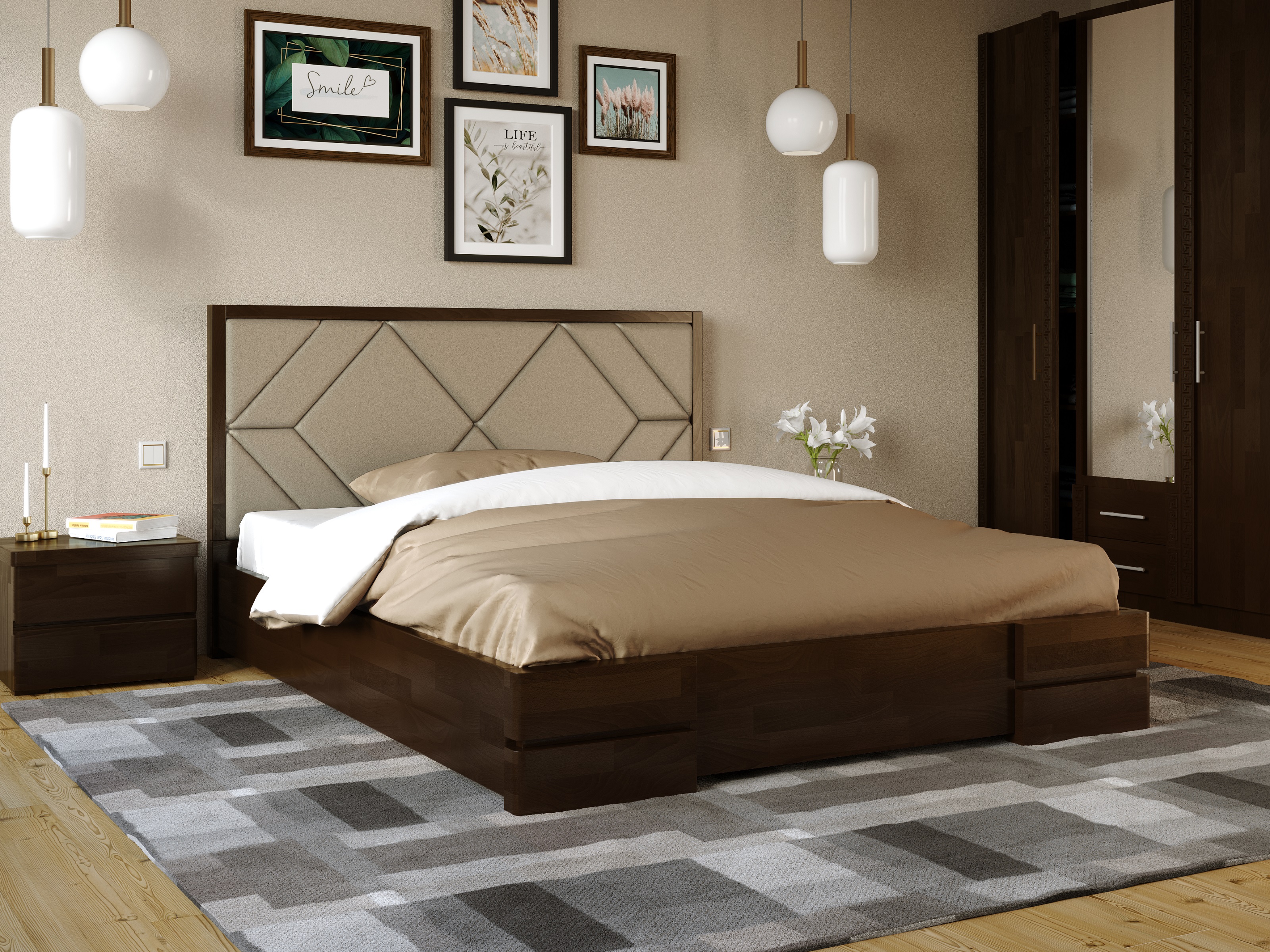 Кровать Тиффани с механизмом Arbordrev (180*200) бук Венге магия
Кровать Тиффани с механизмом Arbordrev (180*200) бук Венге магия