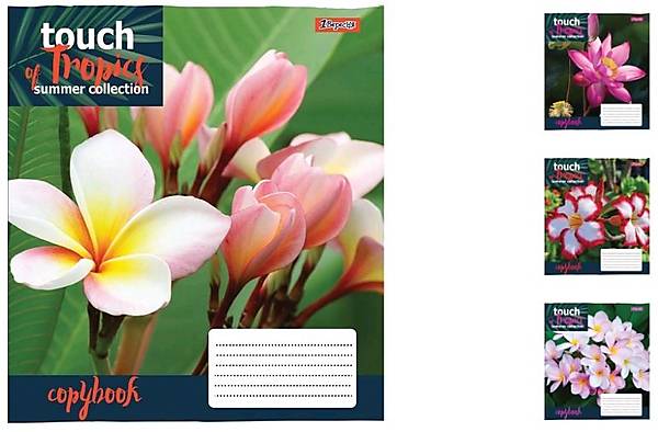 Тетрадь А5 24 листов в линию Touch tropics (20 шт. в упак микс видов) 1 Вересня (765452)
Тетрадь А5 24 листов в линию Touch tropics (20 шт. в упак микс видов) 1 Вересня (765452)