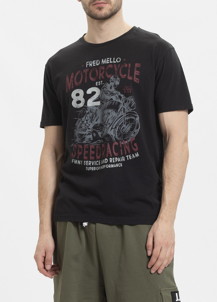 Футболка Fred Mello Черный (FM20W06TG_BLACK, Футболка Fred Mello XL Черный (FM20W06TG_BLACK-XL)
Футболка Fred Mello Черный (FM20W06TG_BLACK, Футболка Fred Mello XL Черный (FM20W06TG_BLACK-XL)