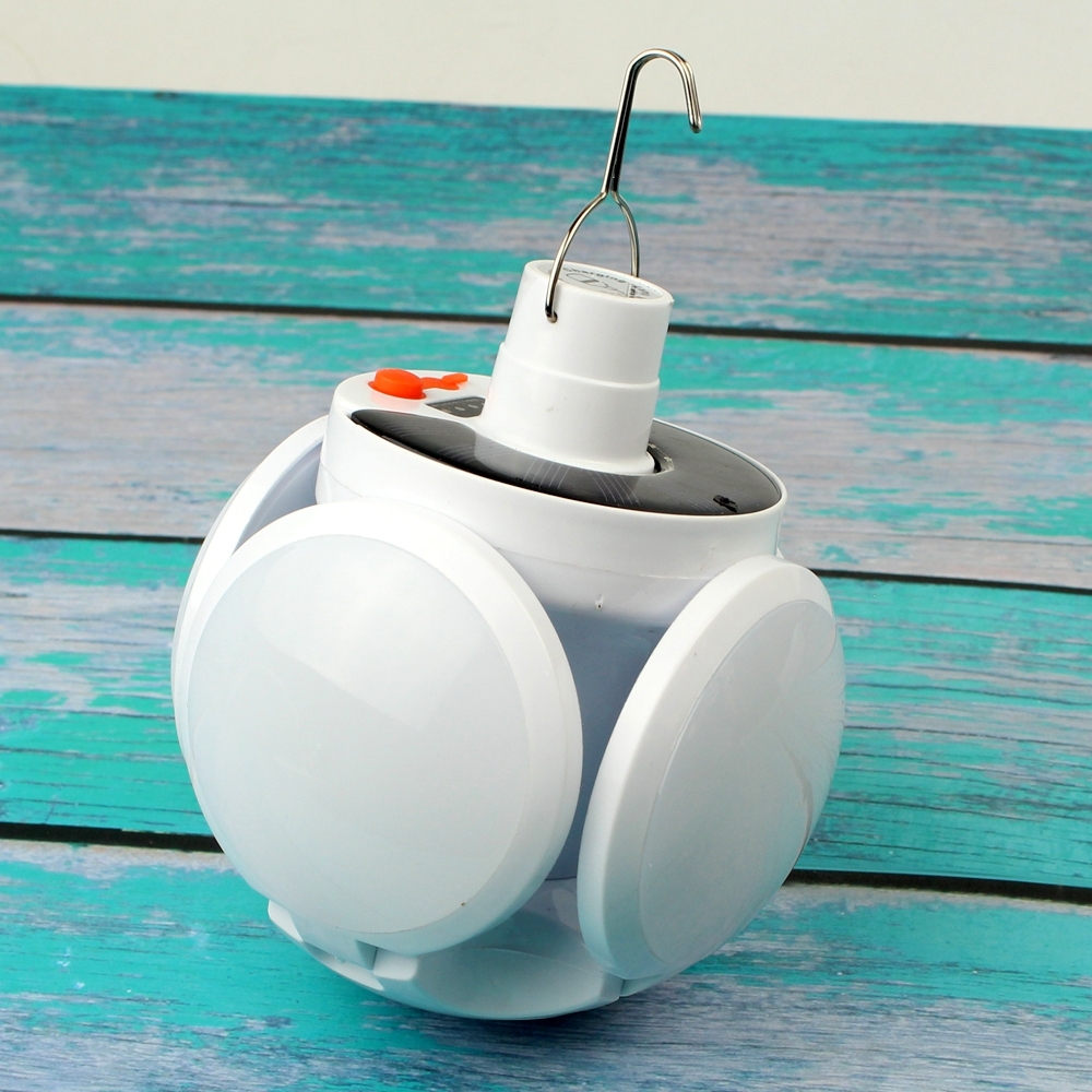 Аккумуляторная Кемпинговая Лампа-Люстра светодиодная Solar Lamp с солнечной батареей
Аккумуляторная Кемпинговая Лампа-Люстра светодиодная Solar Lamp с солнечной батареей