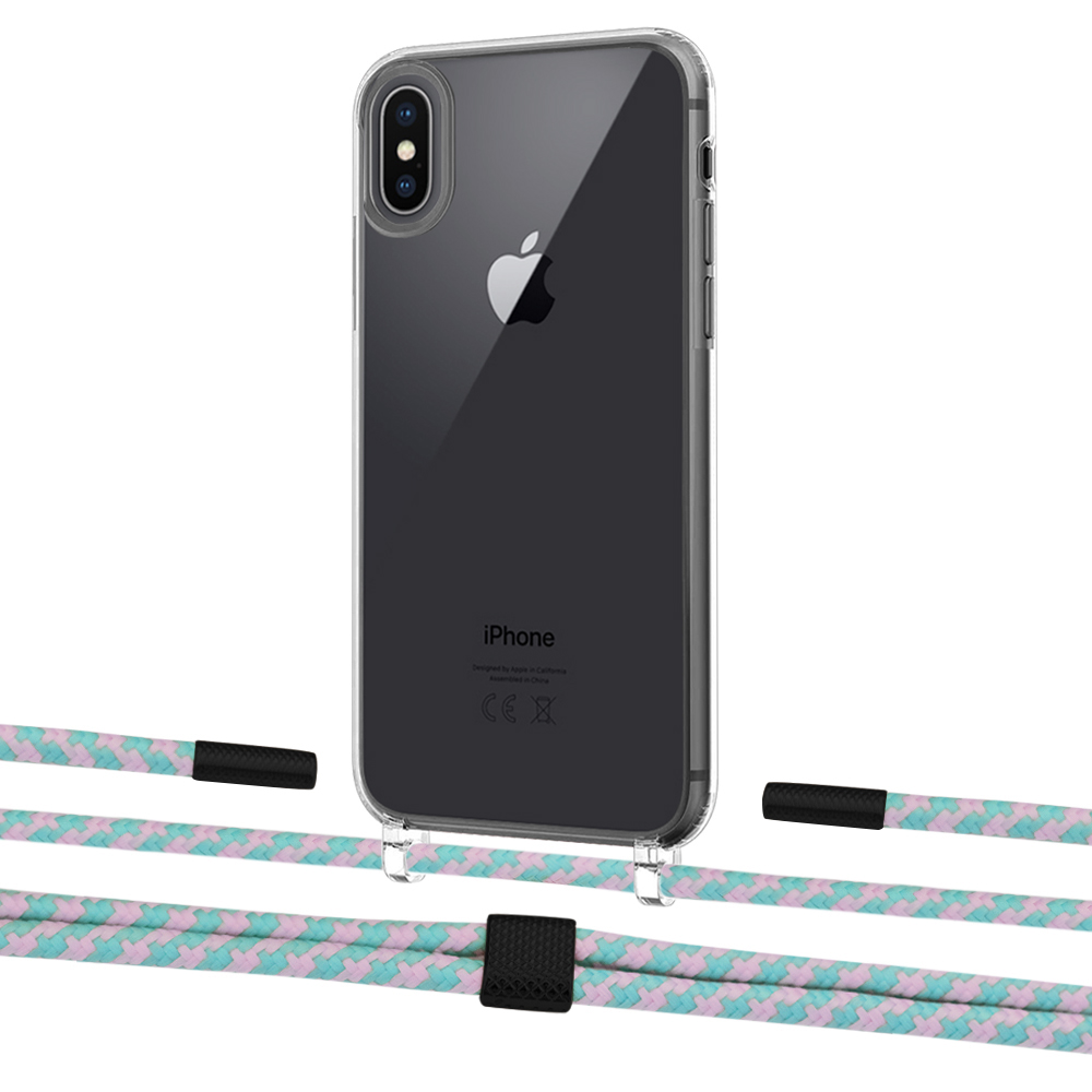 Чехол Upex Crossbody Protection Case для iPhone XS Max Crystal with Twine Turquoise and Fausset Matte Black
Чехол Upex Crossbody Protection Case для iPhone XS Max Crystal with Twine Turquoise and Fausset Matte Black