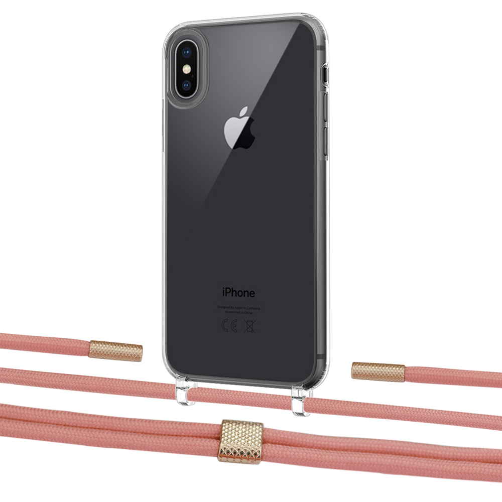 Чехол Upex Crossbody Protection Case для iPhone XS Max Crystal with Twine Cantaloupe and Fausset Gold
Чехол Upex Crossbody Protection Case для iPhone XS Max Crystal with Twine Cantaloupe and Fausset Gold