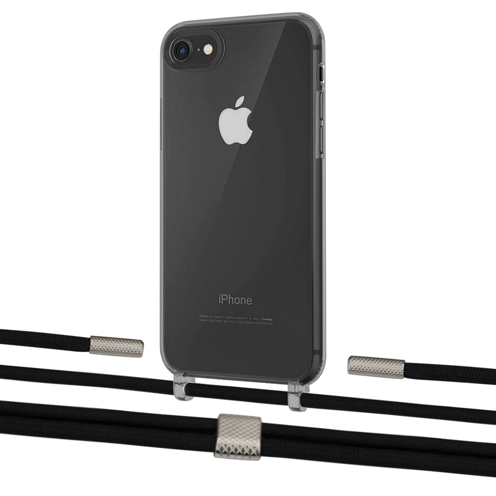 Чехол Upex Crossbody Protection Case для iPhone SE 2020 | 8 | 7 Dark with Twine Black and Fausset Silver
Чехол Upex Crossbody Protection Case для iPhone SE 2020 | 8 | 7 Dark with Twine Black and Fausset Silver