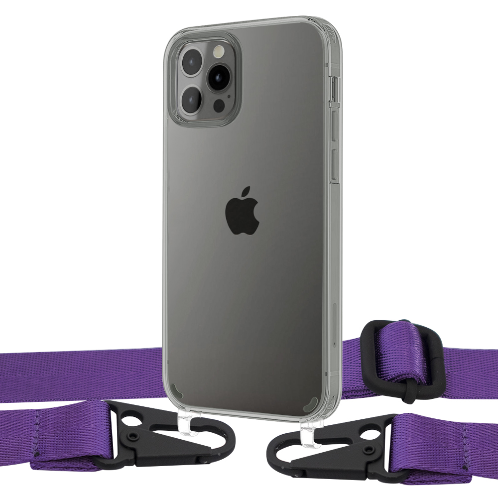 Чехол Upex Crossbody Protection Case для iPhone 12 Pro Max Crystal with Harness Ultra Vionet
Чехол Upex Crossbody Protection Case для iPhone 12 Pro Max Crystal with Harness Ultra Vionet