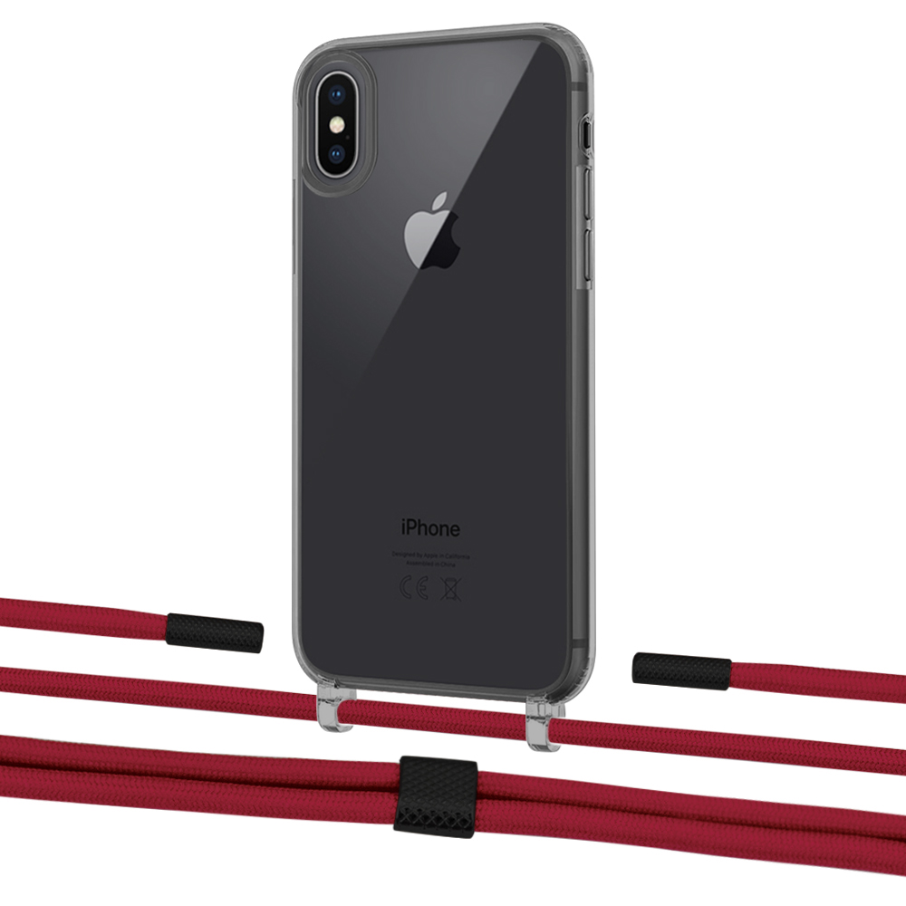 Чехол Upex Crossbody Protection Case для iPhone XS Max Dark with Twine Red and Fausset Matte Black
Чехол Upex Crossbody Protection Case для iPhone XS Max Dark with Twine Red and Fausset Matte Black